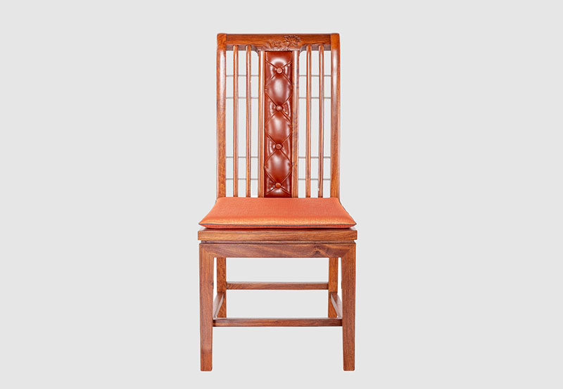 昌吉芙蓉榭中式实木餐椅效果图